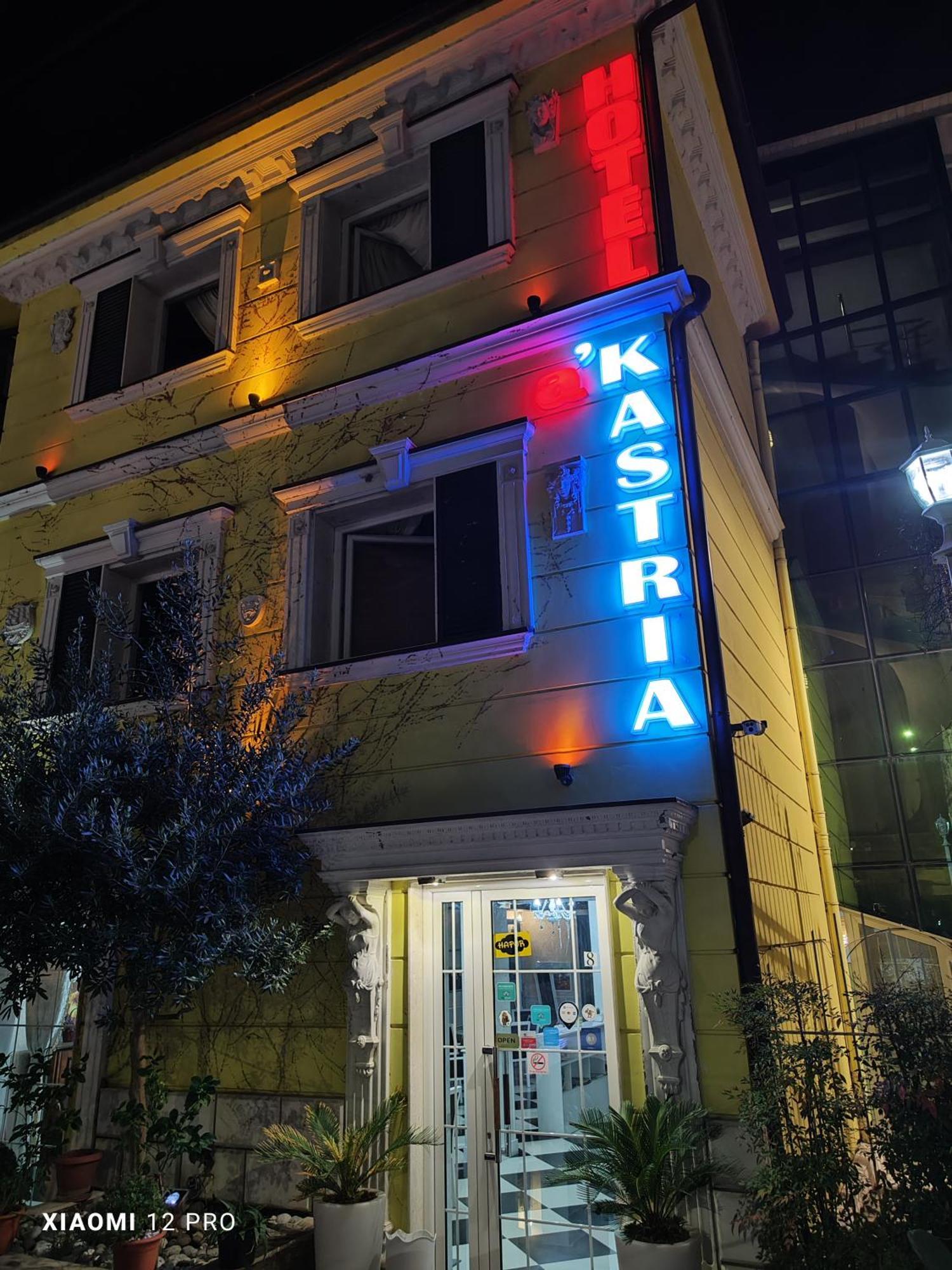 Hotel Kastria Tirana Exterior foto